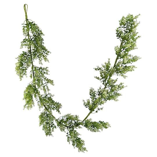 6ft. Green & Cream Eucalyptus Garland by Ashland®